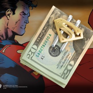 Superman arany színű fém pénzcsipesz - Superman visszatér